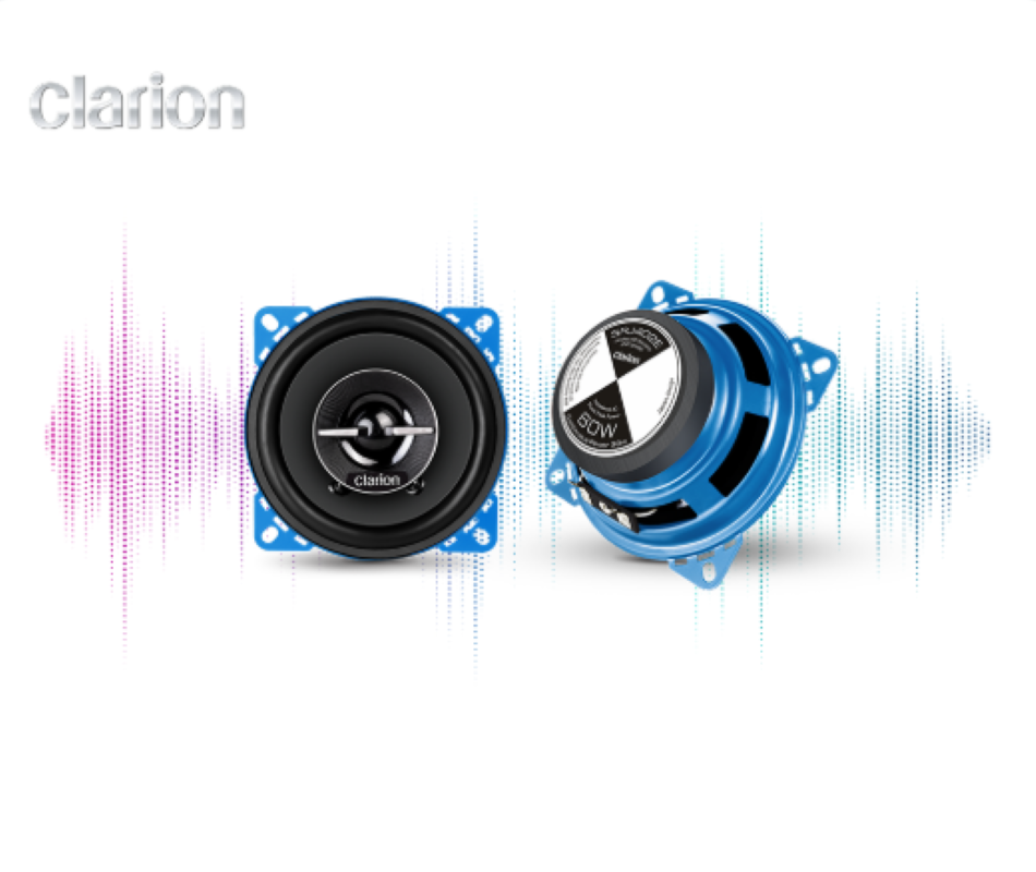 Beta Elektronik - CLARION SRJ-402E 10CM Koaksiyel | 4", 30W RMS HOPARLOR