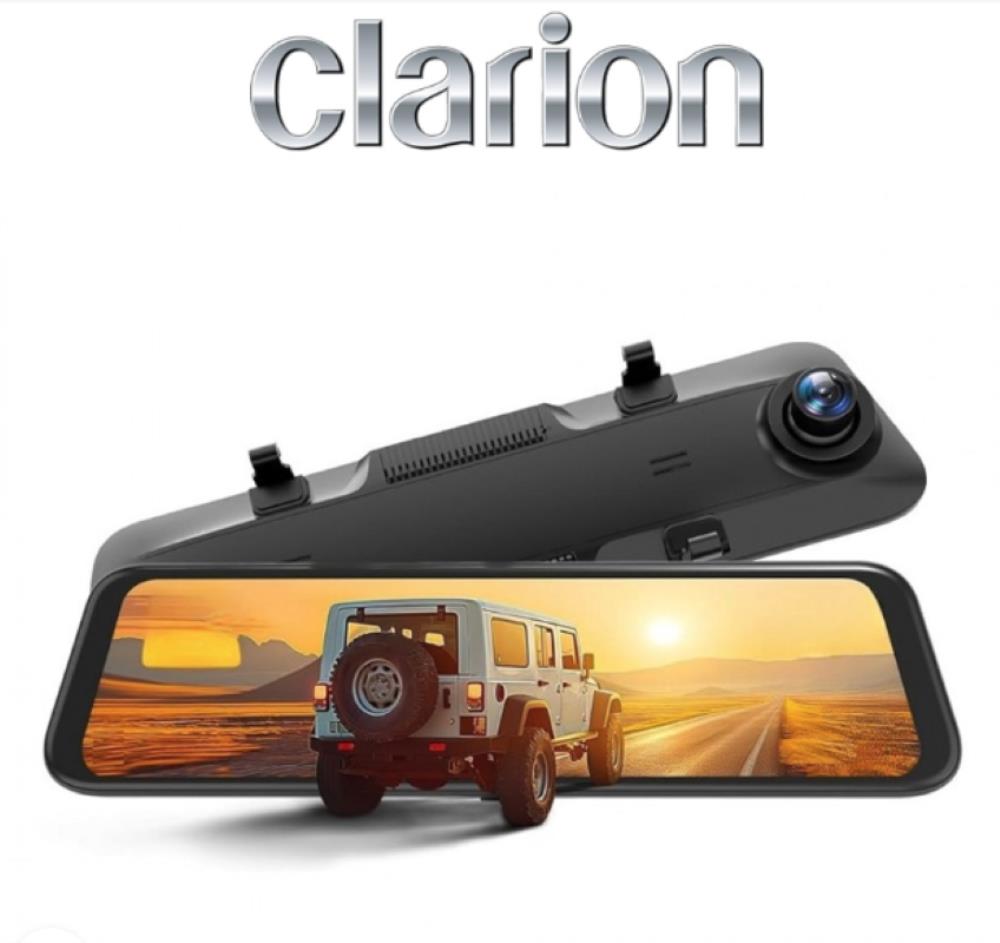 Beta Elektronik - CLARİON GV-F200 (G05) Ön 4K+Arka 1080P DVR MIRROR LCD 9.66” – ÖN & ARKA Kayıt
