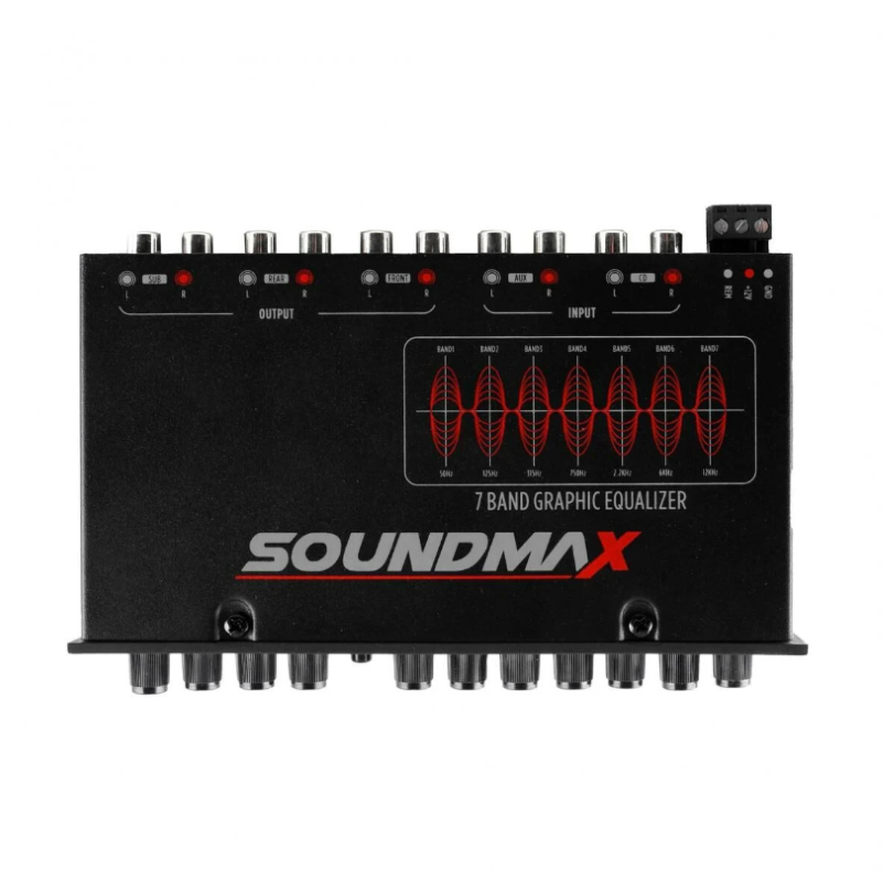 Beta Elektronik - Soundmax SX-EQ7B 7 Band Graphıc Equalızer