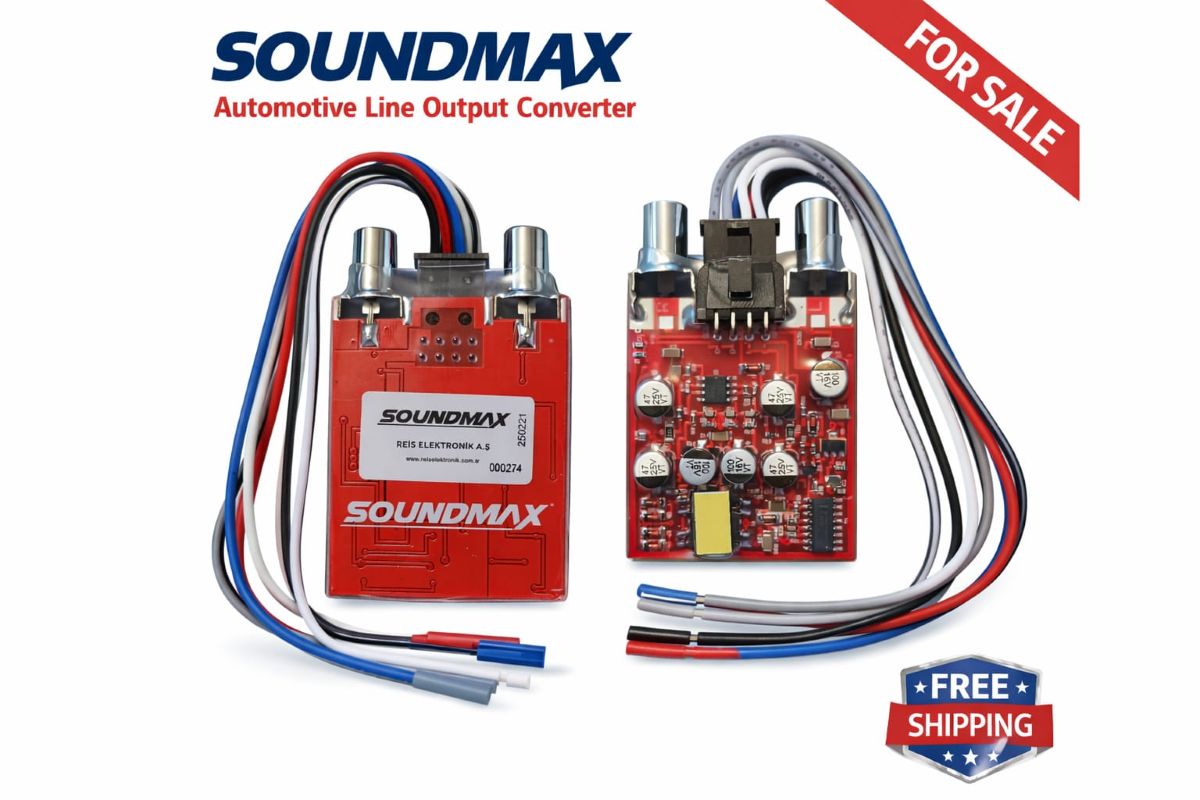 Beta Elektronik - SOUNDMAX SX-HTL8 Oto Anfi Çıkış Dönüştürücü