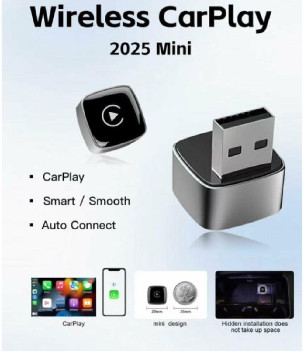 Beta Elektronik - TWOGO GO-CARPLAY  CARPLAY YANSITMA KABLOSUZ