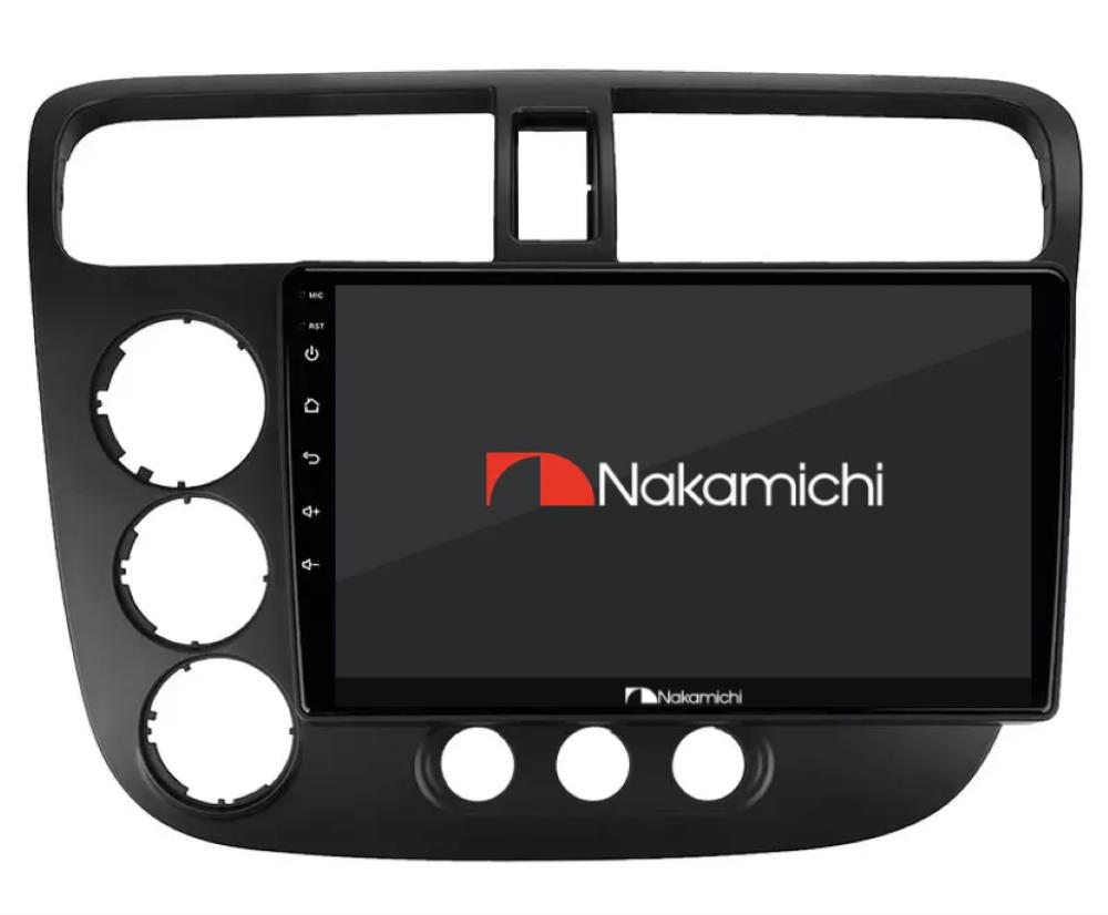 Beta Elektronik - NAKAMİCHİ HONDA CIVIC | 2000-2006 | 9 INCH | UYUMLU ANDROİD 13 MULTİMEDYA NAVİGASYON SİSTEMİ 8 GB RAM - 128GB ROM
