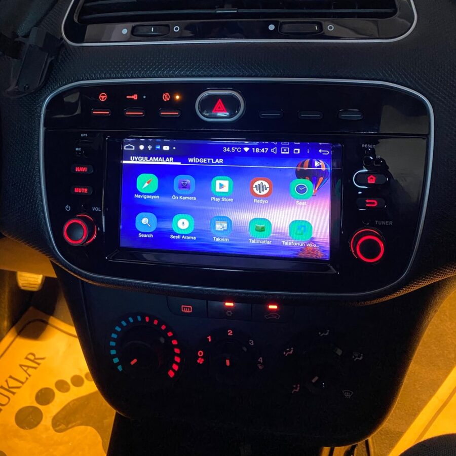 Fiat Punto Evervox EVR-5204 Android Multimedya Sistemi