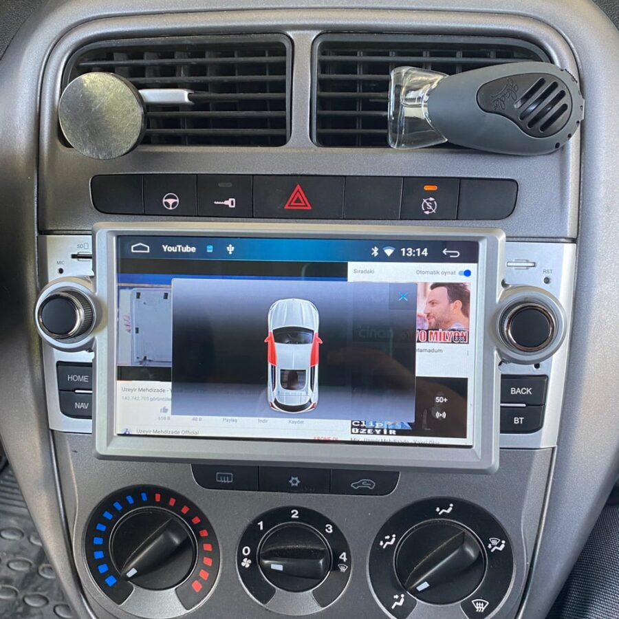Fiat Punto Newfron NF-F2AS Android Multimedya Araç Bilgi Ekranı