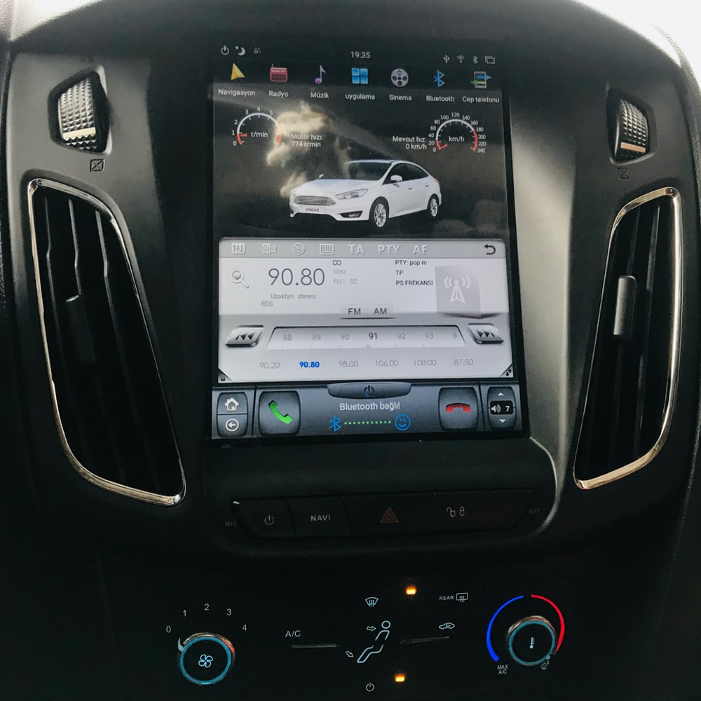 Ford Focus Newfron NF-SF6 Tesla Android Multimedya Araç Bilgi Ekranı