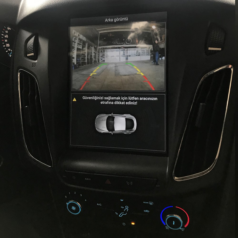 Ford Focus Newfron NF-SF6 Tesla Android Multimedya Geri Görüş Kamerası