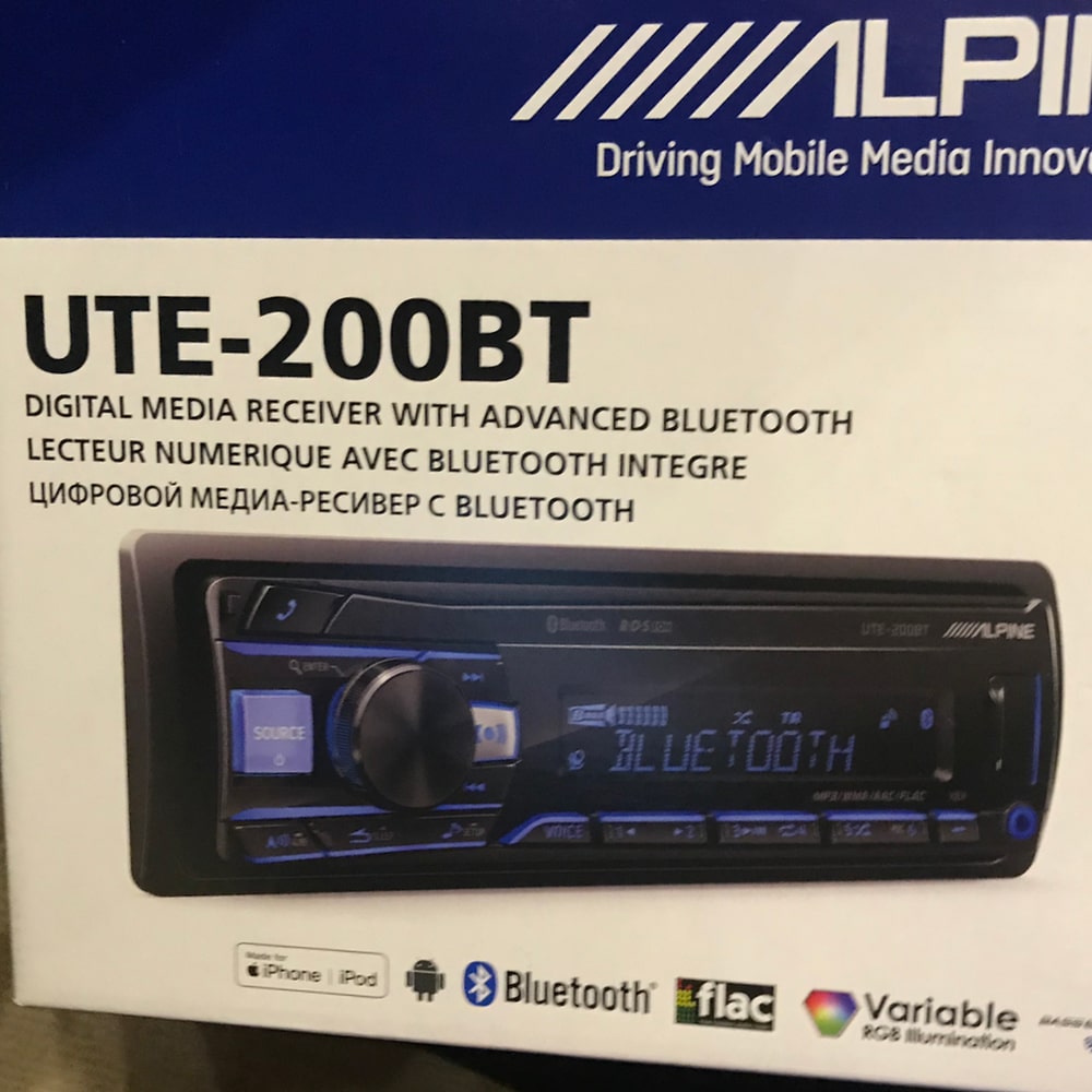 Marina Ses Sistemleri Alpine UTE 200 BT - Alpine SPS-M601 02