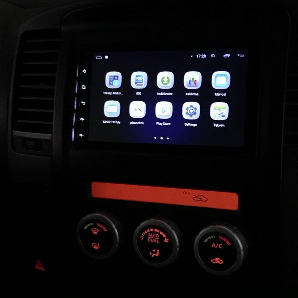 Nissan Navara Beta Android 10 Multimedya Sistemi