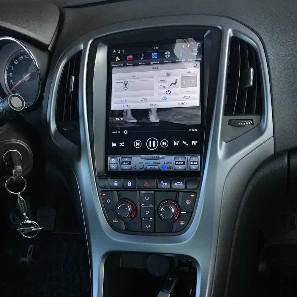 Opel Astra J Newfron Tesla OAJ10 Android Multimedya Araç Bilgi Ekranı