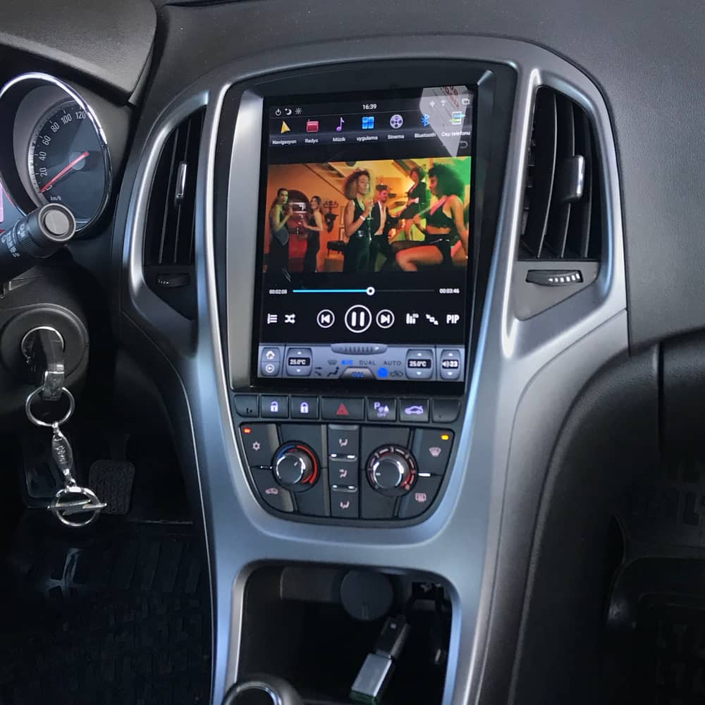 Opel Astra J Newfron Tesla OAJ10 Android Multimedya Video