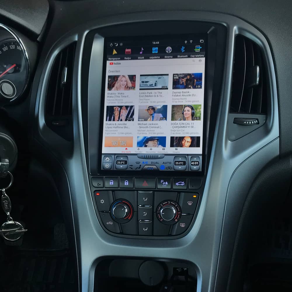 Opel Astra J Newfron Tesla OAJ10 Android Multimedya Youtube