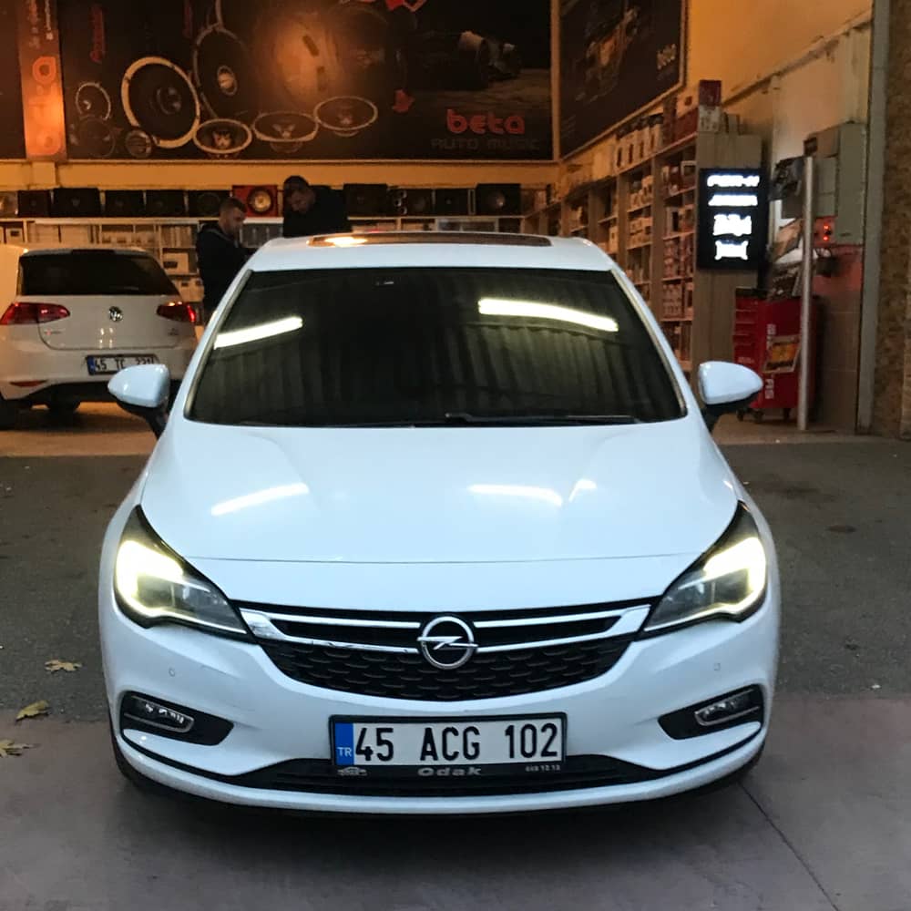 Opel Astra K Necvox Multimedya Çalışması