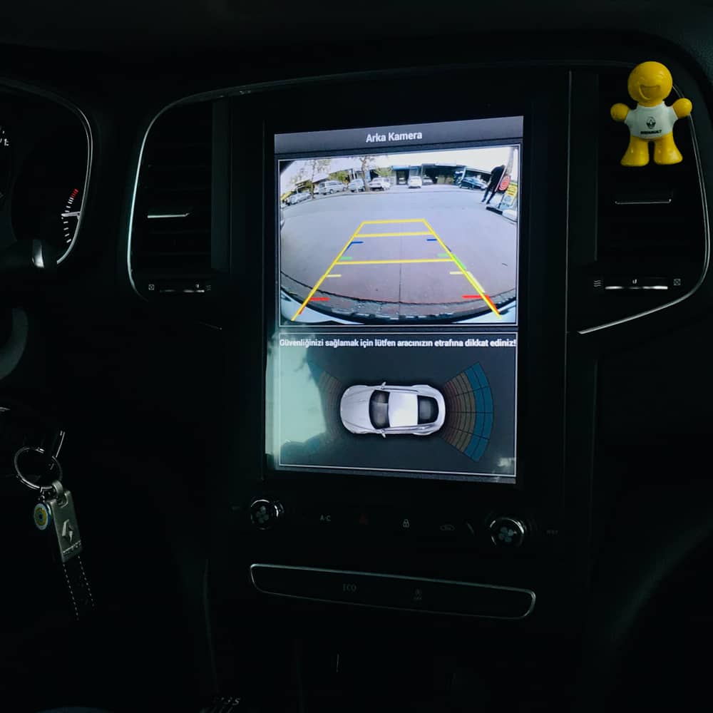 Renault Megane 4 BRC Android Multimedya Ekran Geri Görüş Kamerası