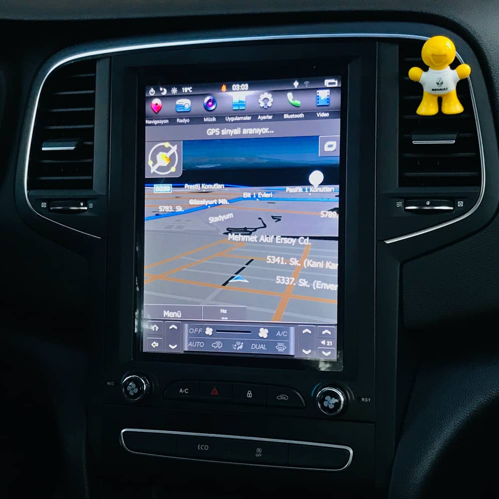 Renault Megane 4 BRC Android Multimedya Navigasyon Uygulaması