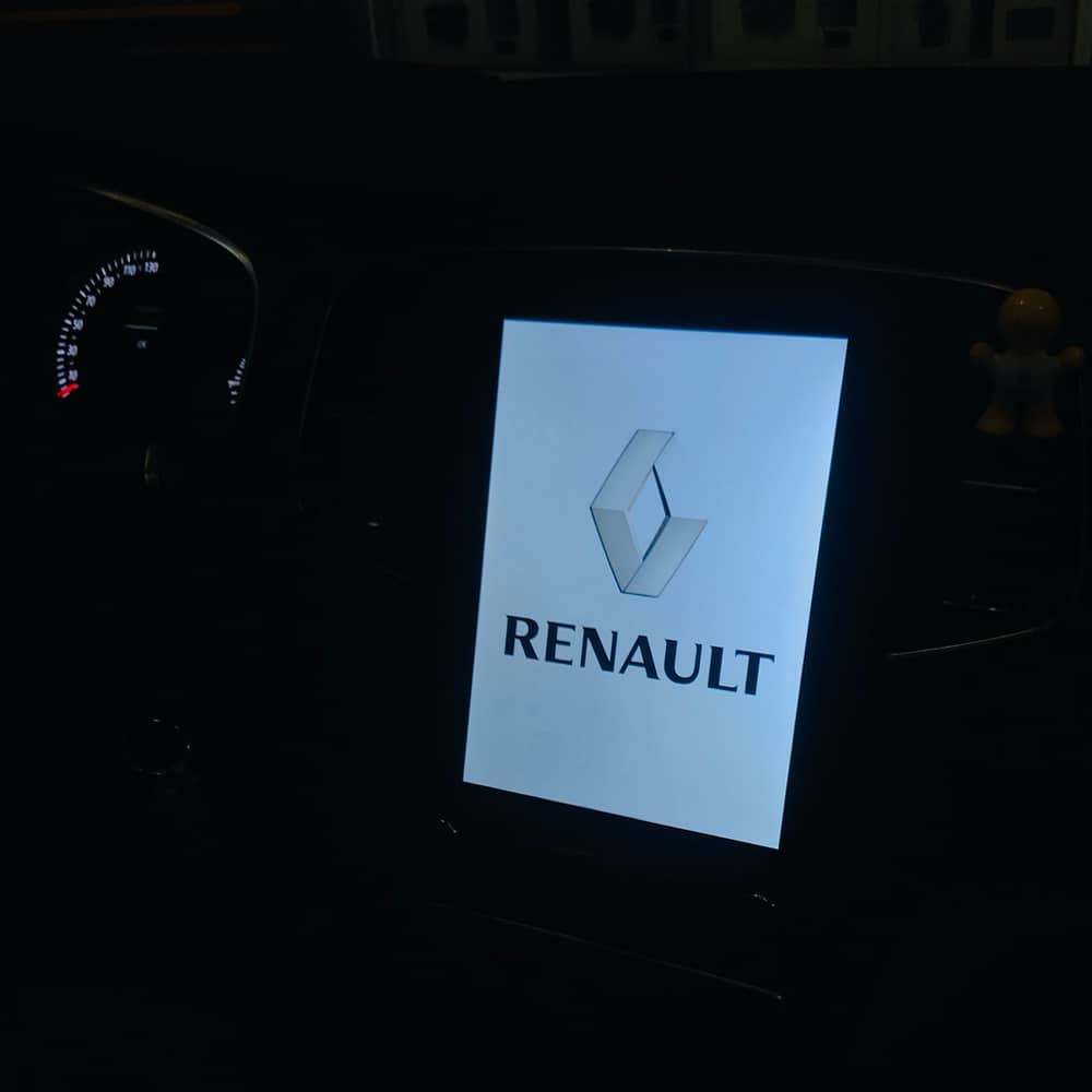 Renault Megane 4 BRC Android Multimedya Reno Logo