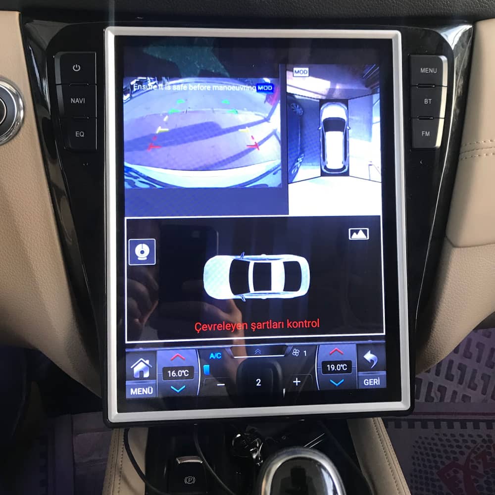 Nissan X-Trail Tesla Android Multimedya