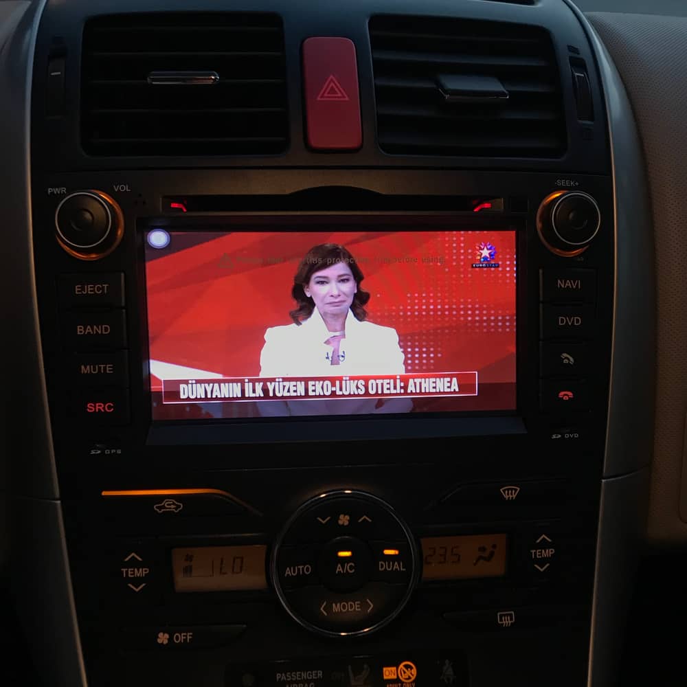 Toyota Auris Everox Android Multimedya Televizyon