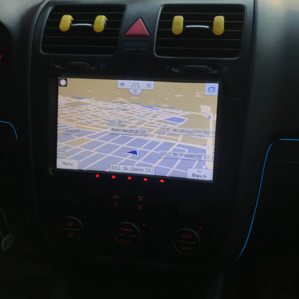 Volkswagen Golf Navera Android Multimedya Navigasyon