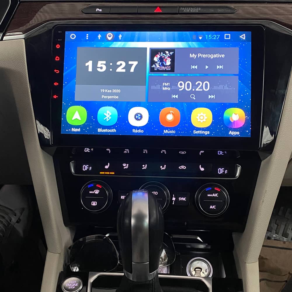 Volkswagen Passat Android 10 Multimedya Ekran Sistemleri
