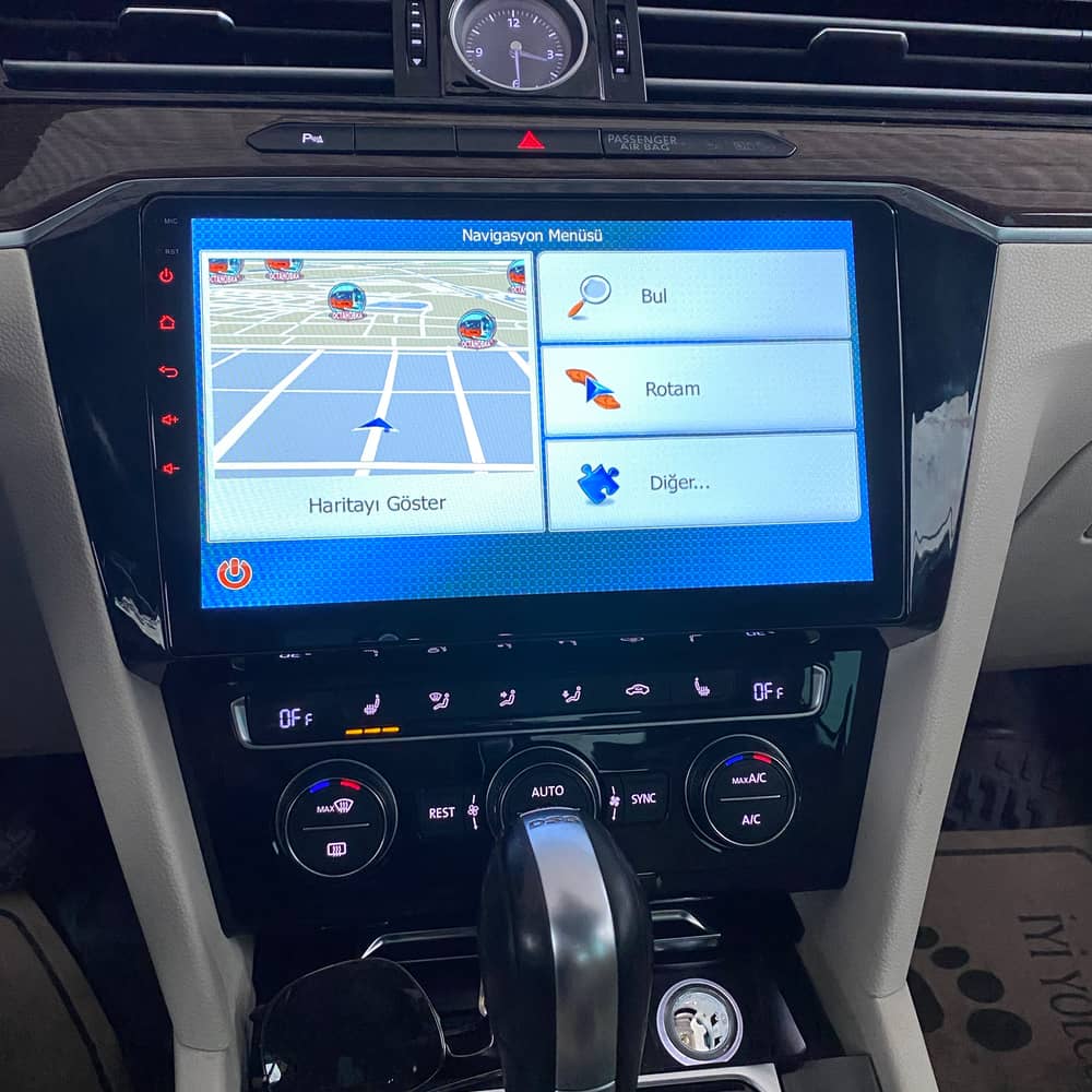 Volkswagen Passat Android 10 Multimedya Navigasyon