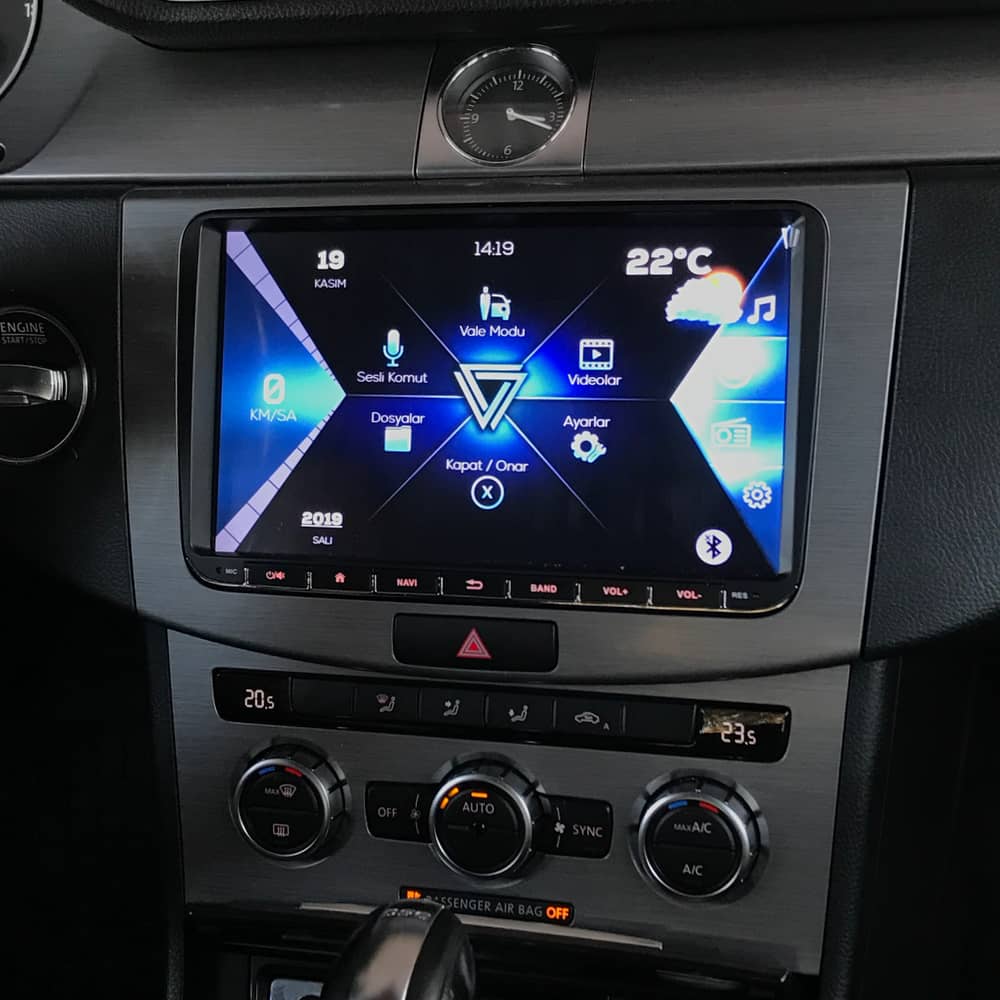 Volkswagen Passat Ava Android Multimedya Ayar Ekranı