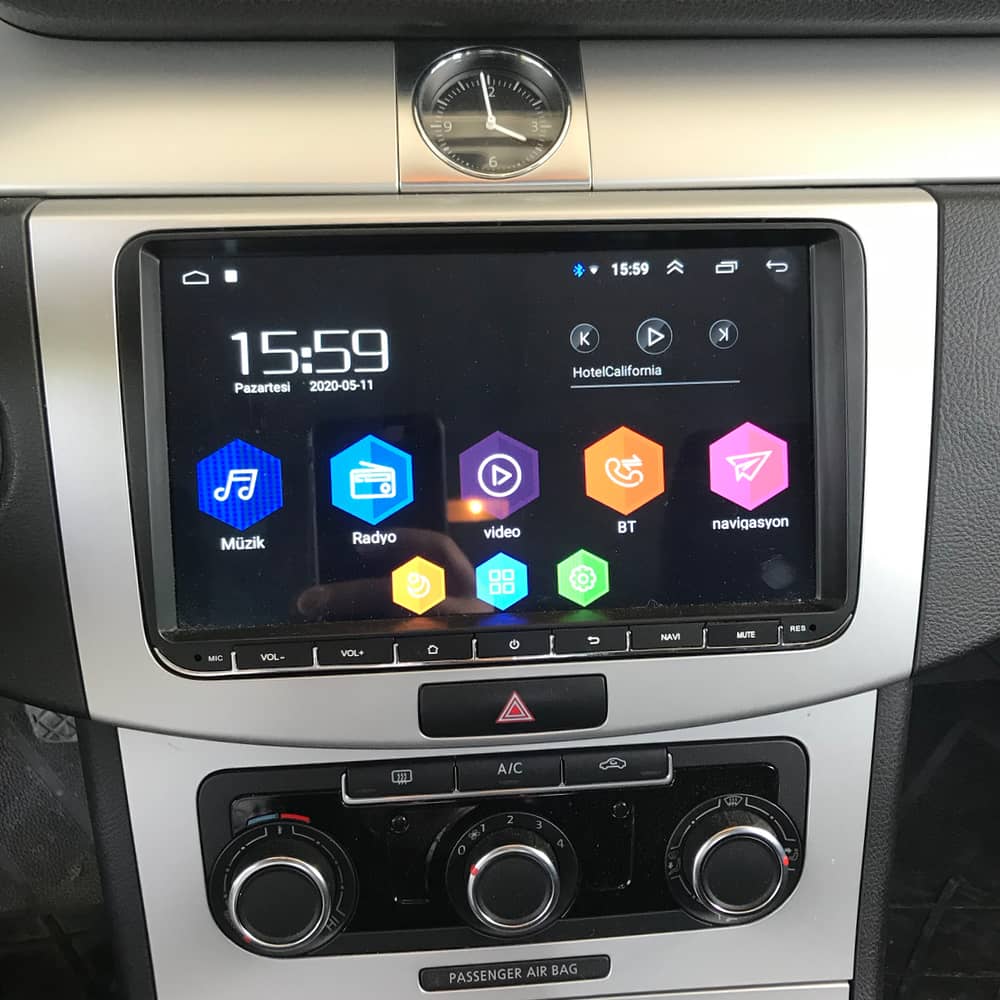 Volkswagen Passat Beta Android Multimedya Ekranı