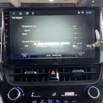 Toyota Corolla 2020 Android 10 Multimedya Ekran