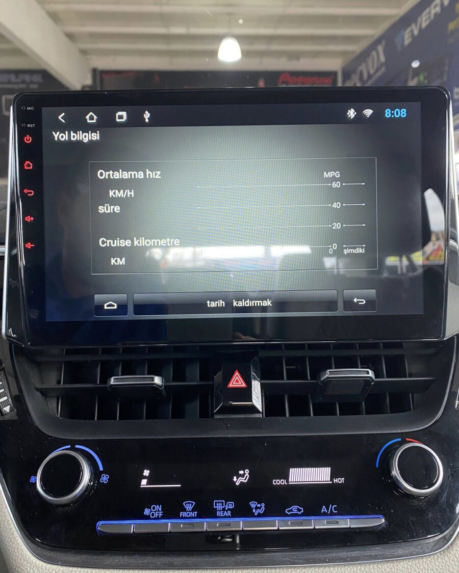 Toyota Corolla 2020 Android 10 Multimedya Ekran